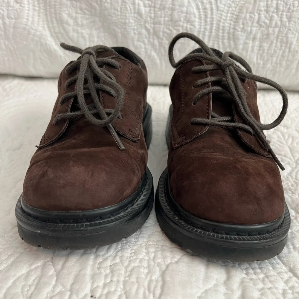 Stride Rite Dark Brown Leather Cooper Bucks- size 13M